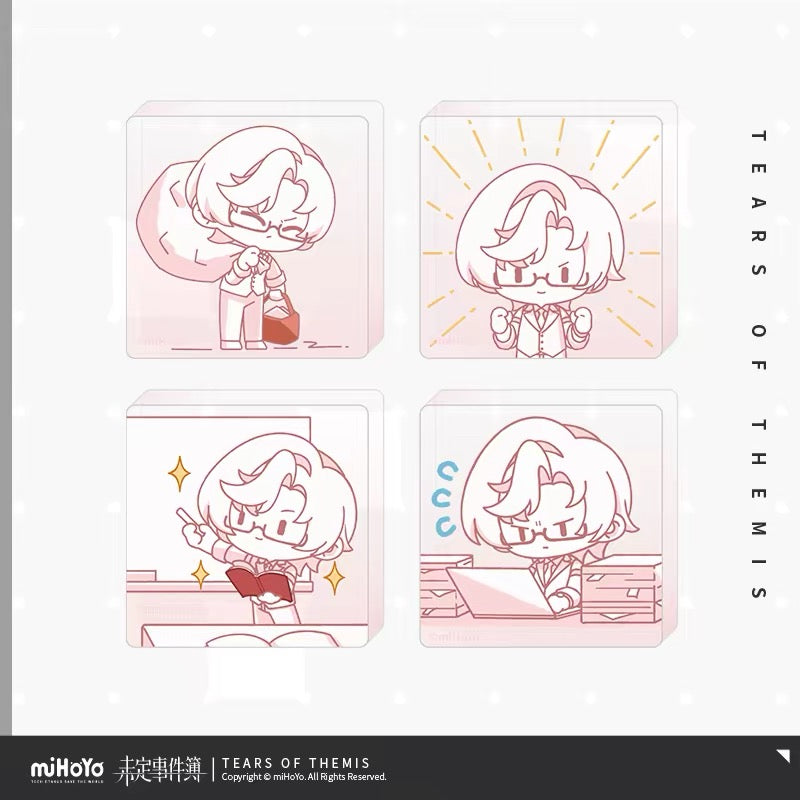 [PO] TOT Official Merch ✦ Stellis’ Heartbeat Series | Charity Commemorative Chibi Acrylic Standee Set [ENDS ON 09/10]