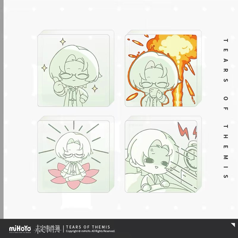 [PO] TOT Official Merch ✦ Stellis’ Heartbeat Series | Charity Commemorative Chibi Acrylic Standee Set [ENDS ON 09/10]