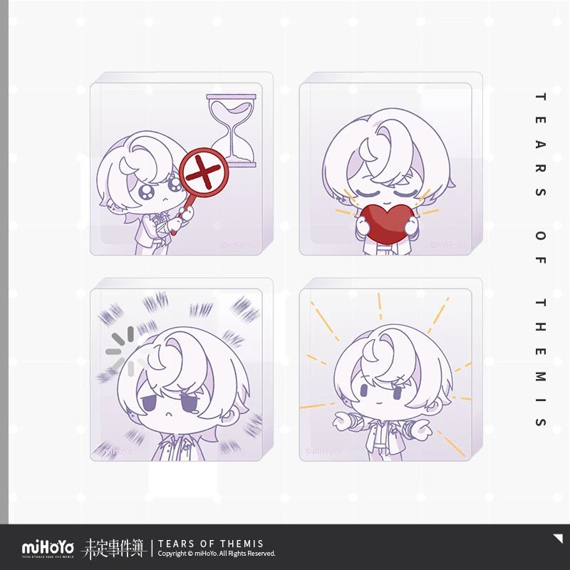 [PO] TOT Official Merch ✦ Stellis’ Heartbeat Series | Charity Commemorative Chibi Acrylic Standee Set [ENDS ON 09/10]
