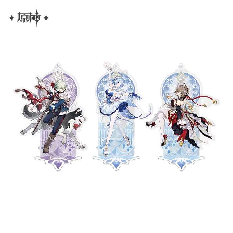 [PO] GI Official Merch ✦ Snezhnaya Theme Series | Character Splash Art Acrylic Stand