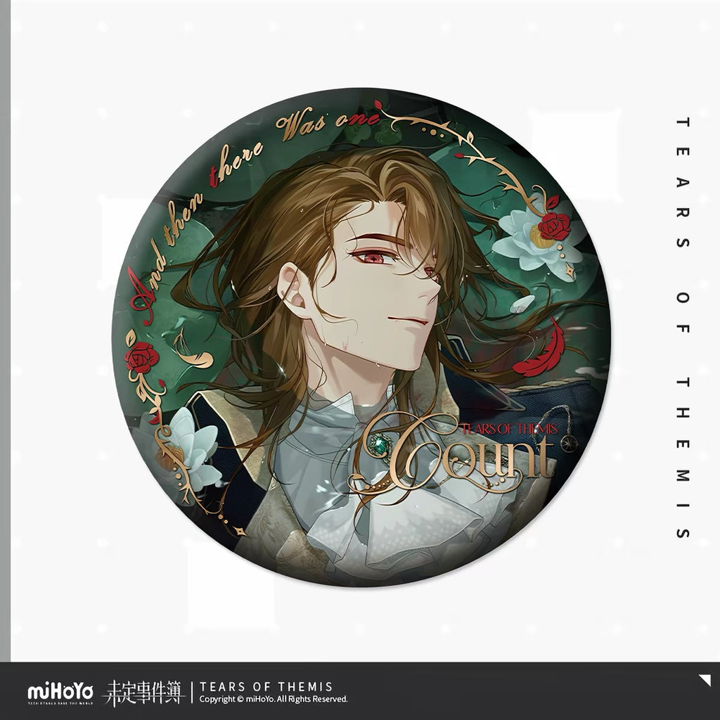 [PO] TOT Official Merch ✦ And Then There Was One Series | Tin Badge & Decorative Chain [ENDS ON 09/10]