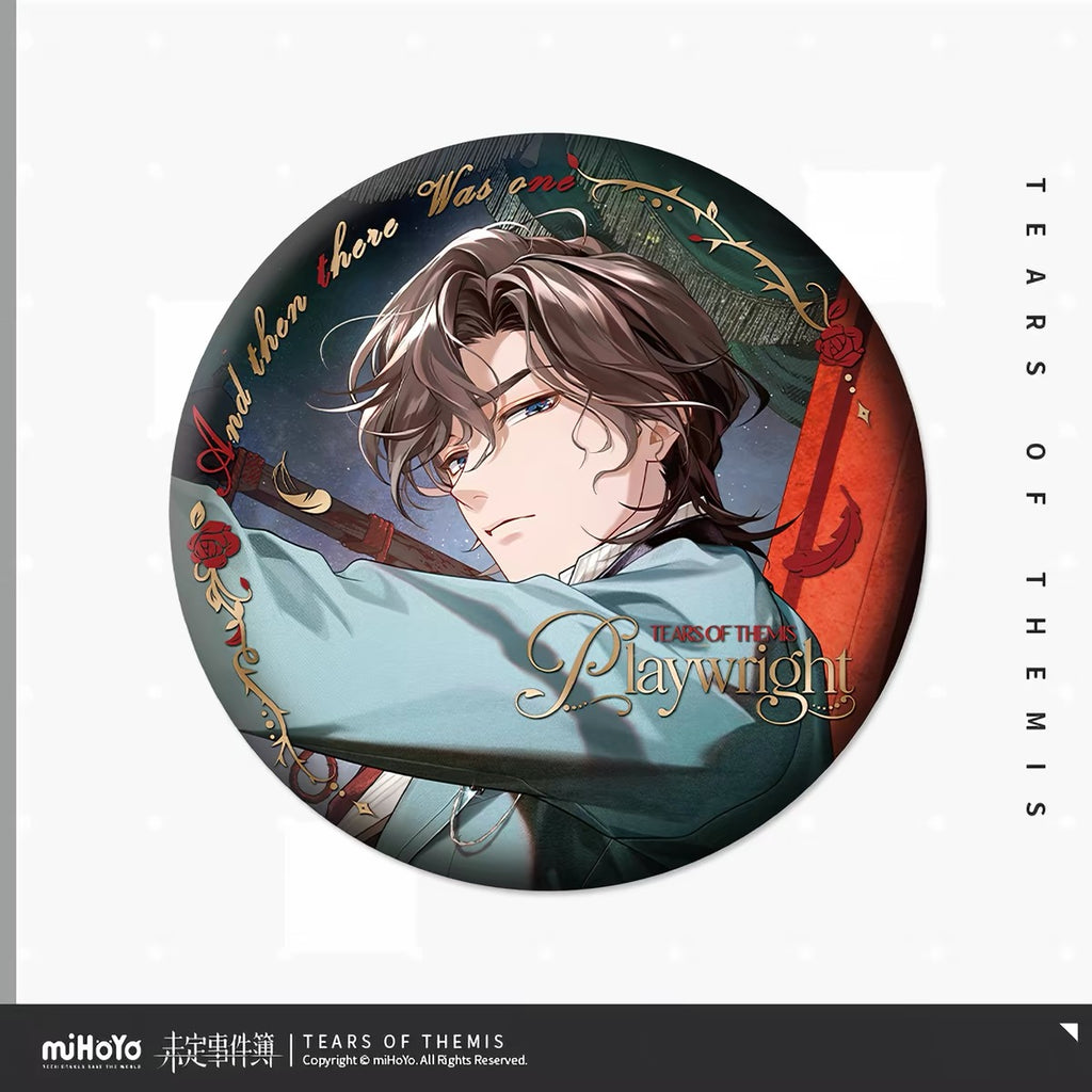 [PO] TOT Official Merch ✦ And Then There Was One Series | Tin Badge & Decorative Chain [ENDS ON 09/10]