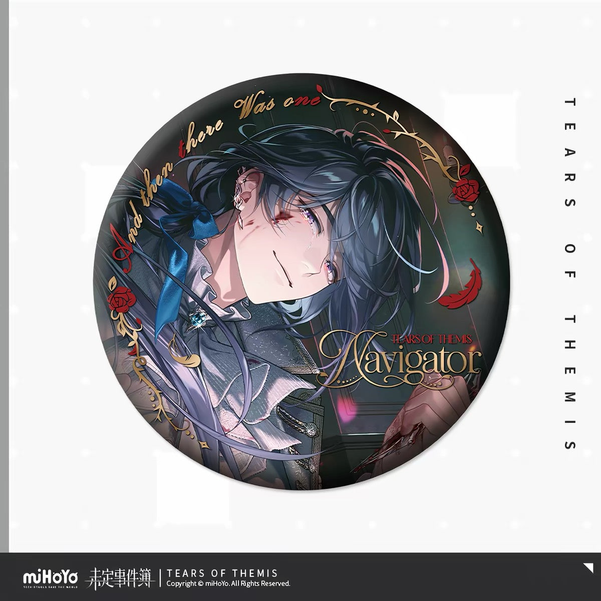 [PO] TOT Official Merch ✦ And Then There Was One Series | Tin Badge & Decorative Chain [ENDS ON 09/10]
