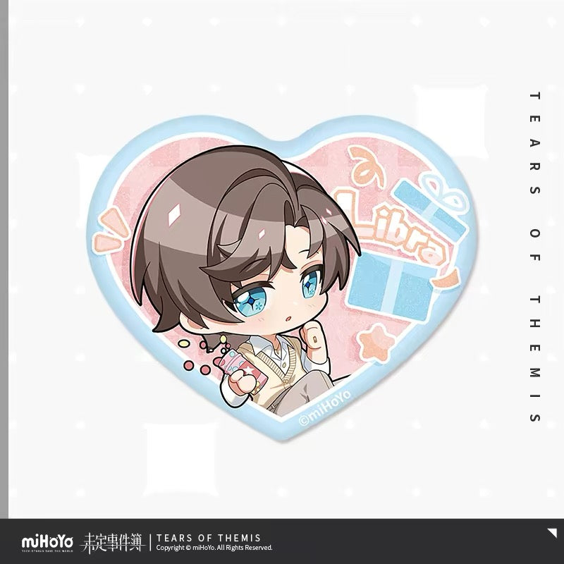 [PO] TOT Official Merch ✦ Delightful Invitation Series | Chibi Die-Cut Badge [ENDS ON 09/10]
