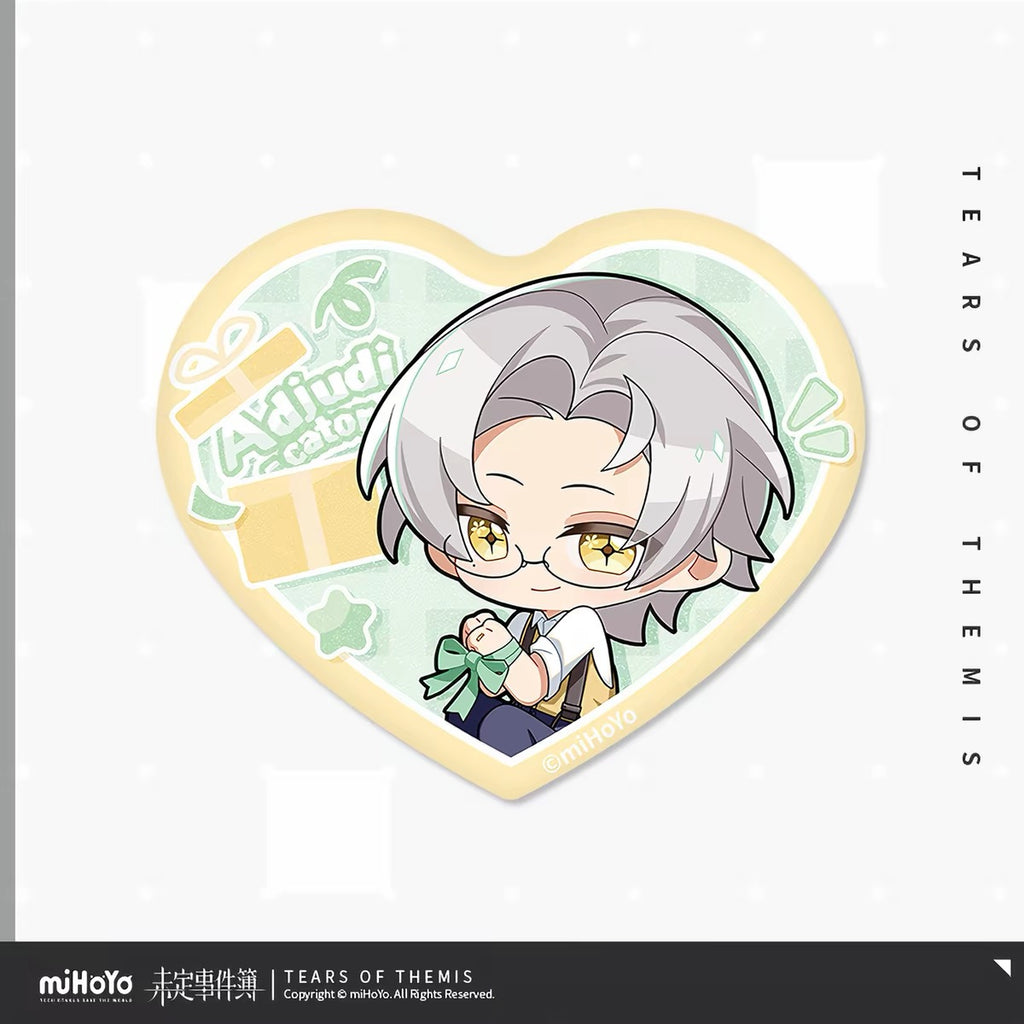 [PO] TOT Official Merch ✦ Delightful Invitation Series | Chibi Die-Cut Badge [ENDS ON 09/10]