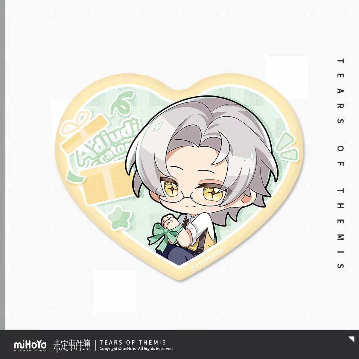 [PO] TOT Official Merch ✦ Delightful Invitation Series | Chibi Die-Cut Badge [ENDS ON 09/10]