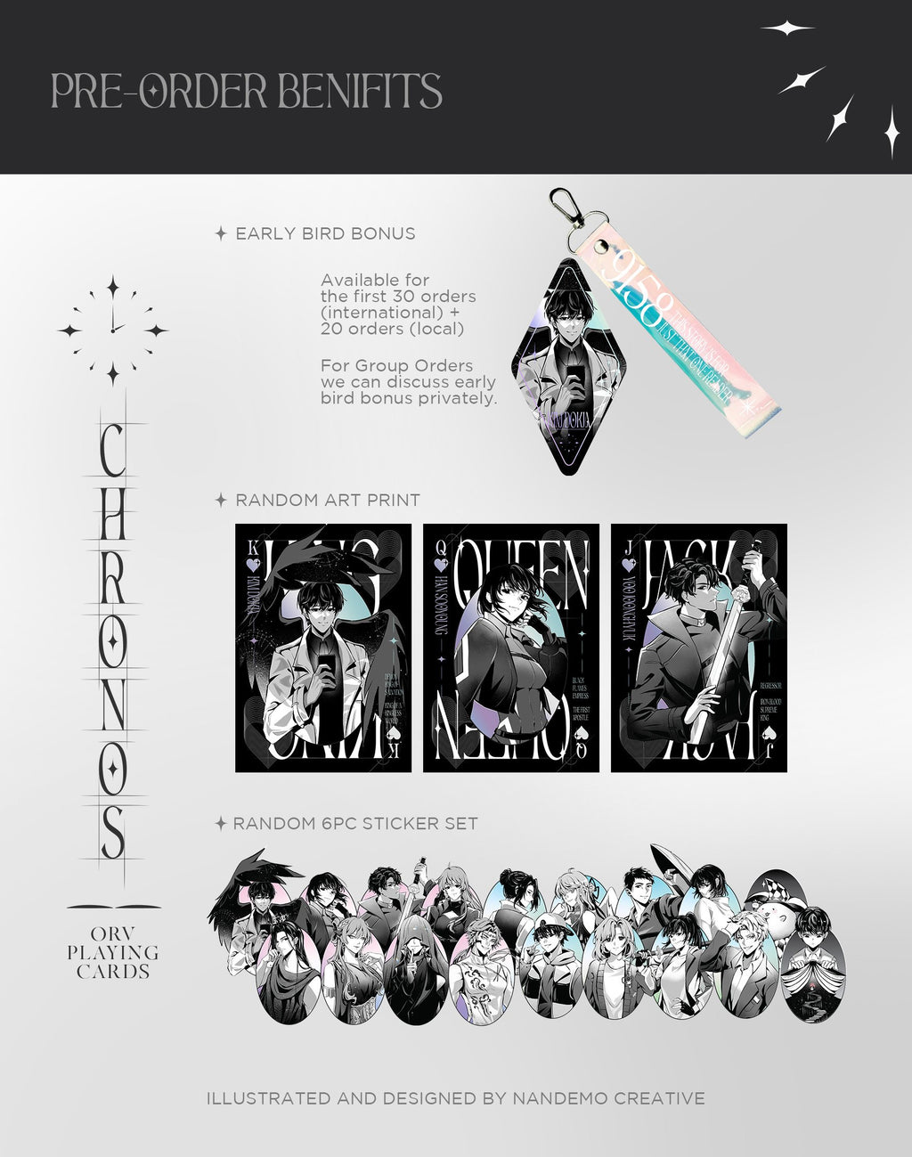 [POST] Cesca merch ✦ ORV Playing Cards