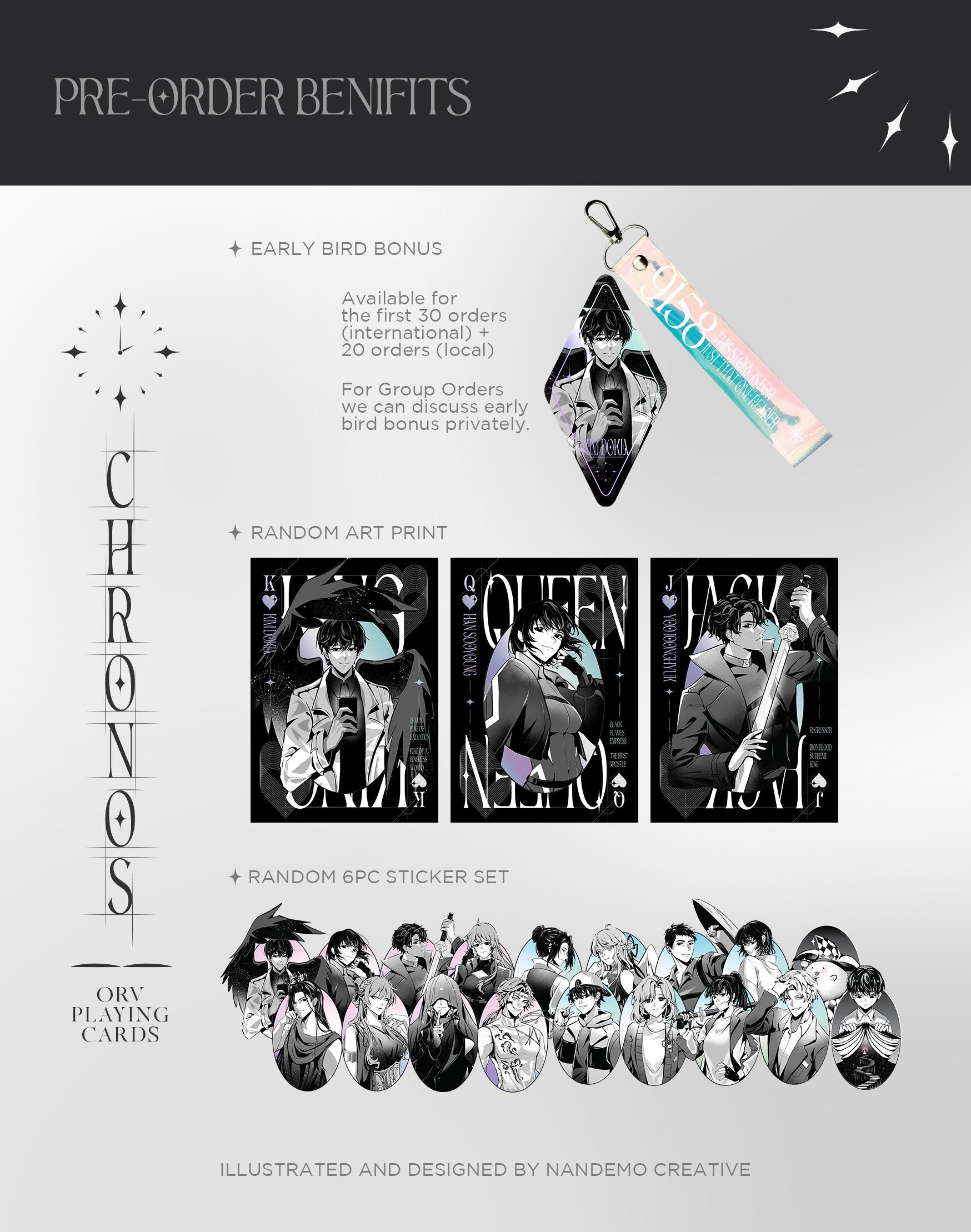 [POST] Cesca merch ✦ ORV Playing Cards