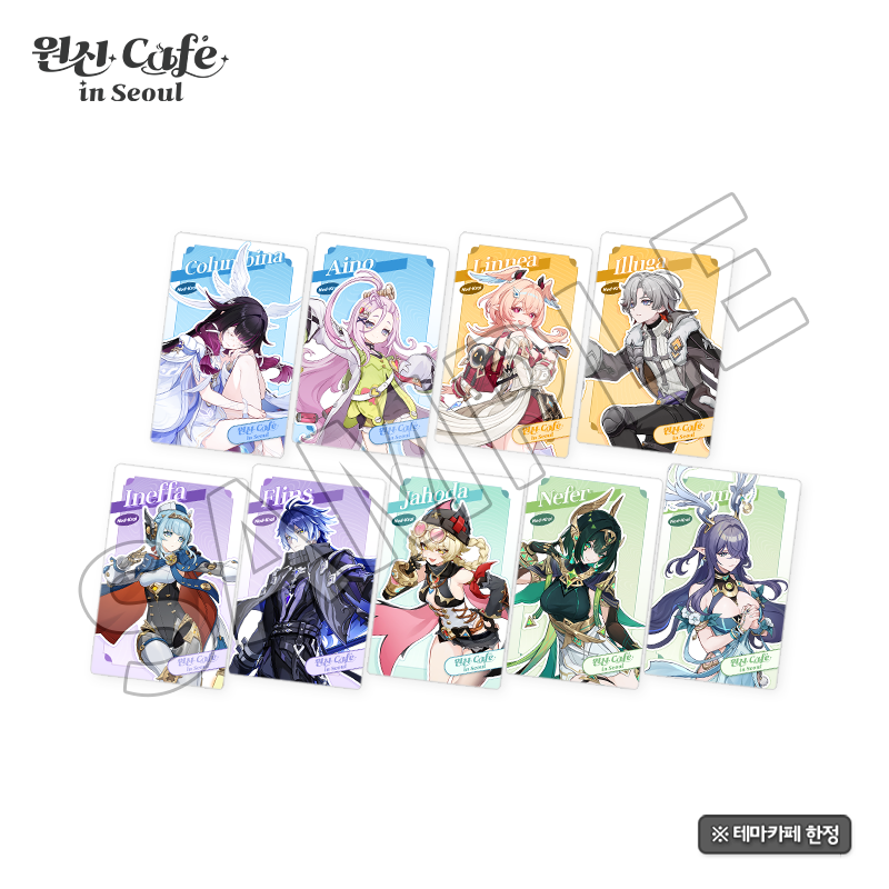 [PO] GI Official Merch ✦ Genshin Cafe in Seoul | Nod-Krai & Illuga Theme [ENDS ON 09/20]