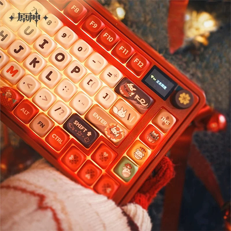 [PO] GI Official Merch ✦ Klee Fleeing Sunlight Mechanical Keyboard