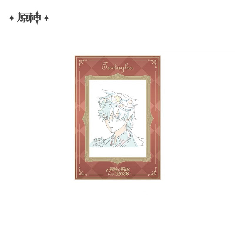 [PO] GI Official Merch ✦ 2026 Carnival Gathering Series | Refraction Card Set