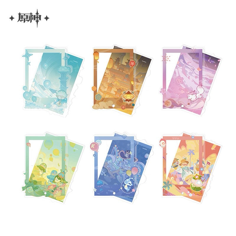[PO] GI Official Merch ✦ Themed Series | Acrylic Valley Frame