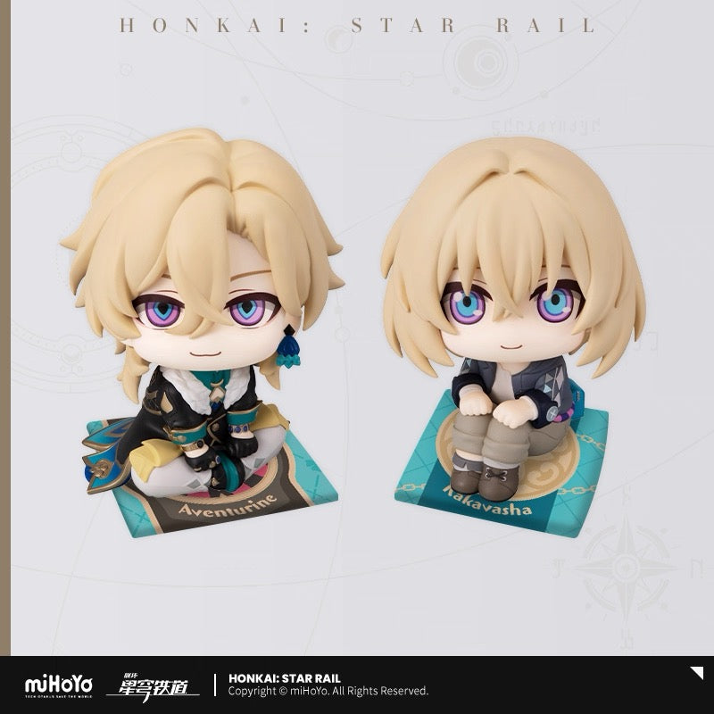 [PO] HSR Official Merch ✦ LOOKUP Aventurine & Kakavasha Mini Figures [Final Payment] [ENDS ON 11/28]