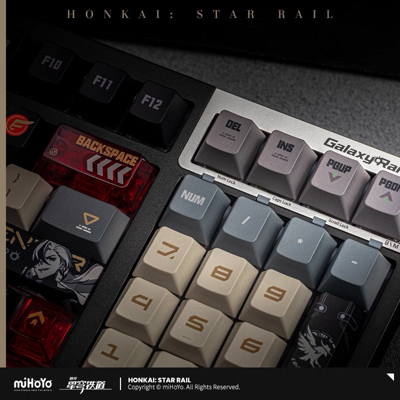 [PO] HSR Official Merch ✦ Boothill Themed Mechanical Keyboard