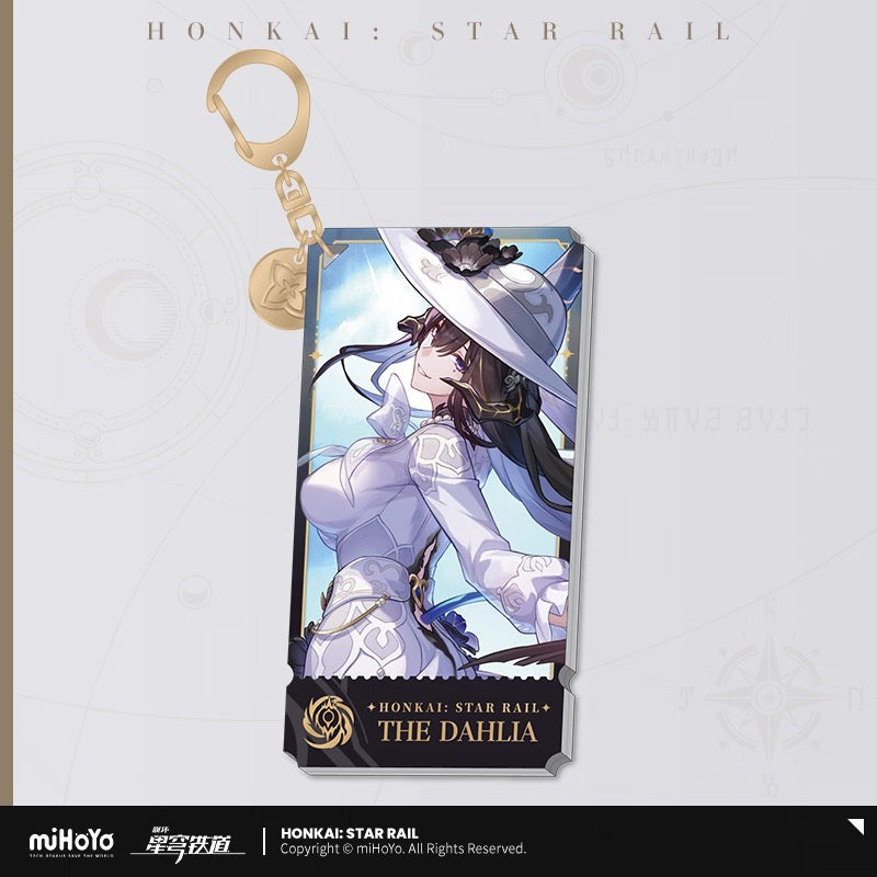 [PO] HSR Official Merch ✦ Splash Art Series | Acrylic Keychain