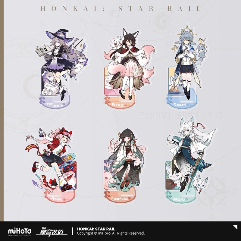 [PO] HSR Official Merch ✦  Tiny Cat Series | Acrylic Stand