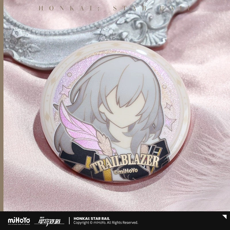 [PO] HSR Official Merch ✦ Trailblazer, The Writer Series | Tin Badge