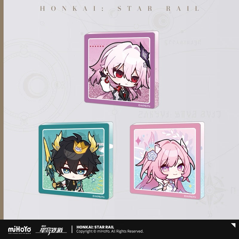 [PO] HSR Official Merch ✦ Pom-Pom Gallery Series | Quicksand Fridge Magnet