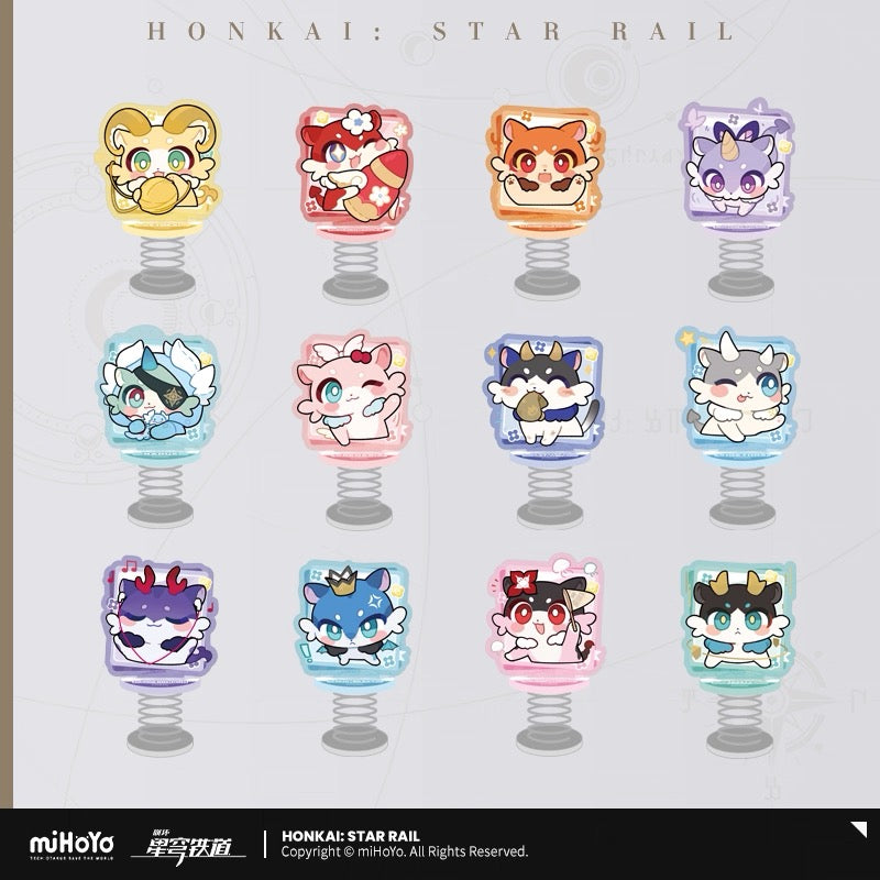 [PO] HSR Official Merch ✦ Pom-Pom Gallery Series | Acrylic Wobbler