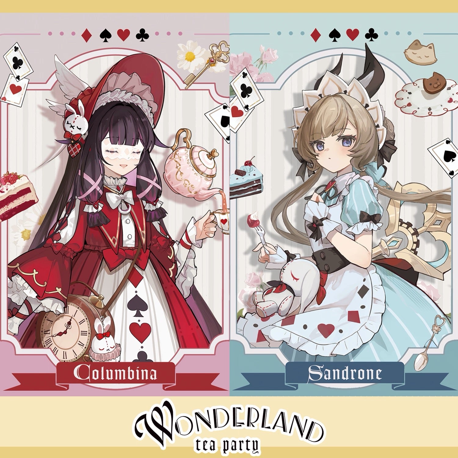 [PO] GI Fan Merch ✦ Wonderland Tea Party