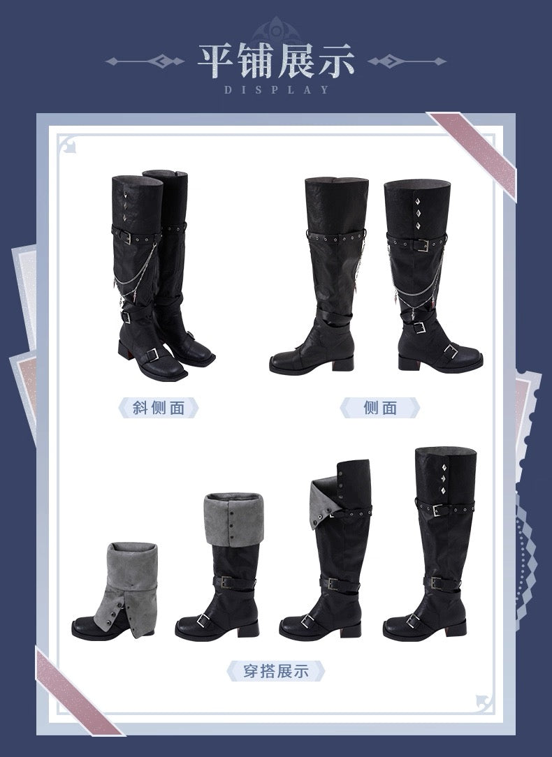 [PO] GI Official Merch ✦ Tartaglia Themed Impression Series | Boots [ENDS ON 03/12]