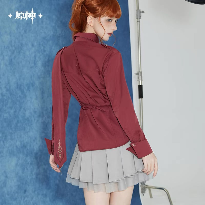 [PO] GI Official Merch ✦ Tartaglia Themed Impression Series | Long-Sleeve Shirt With Ribbons [ENDS ON 03/12]