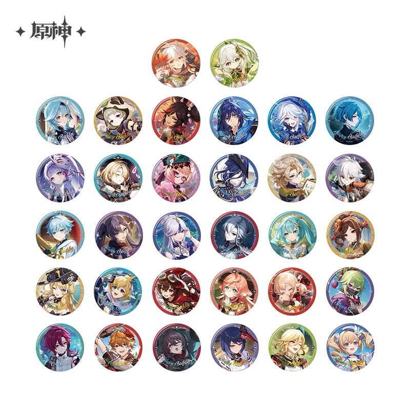 [PO] GI Official Merch ✦ Day of Destiny Series | Character Birthday Badge