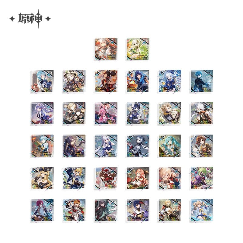 [PO] GI Official Merch ✦ Day of Destiny Series | Character Birthday Acrylic Block