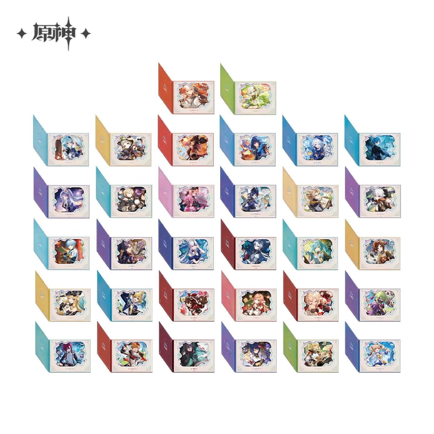 [PO] GI Official Merch ✦ Day of Destiny Series | Character Birthday Folded Shikishi