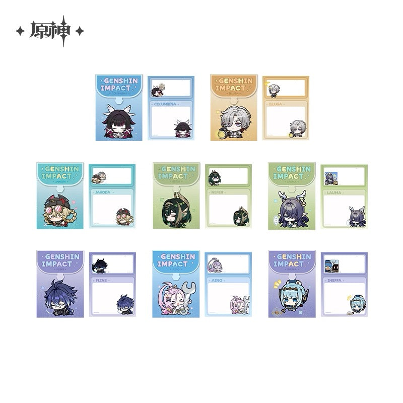 [PO] GI Official Merch ✦ Q-Version Emoticon Series | Stand-Up Memo Pad