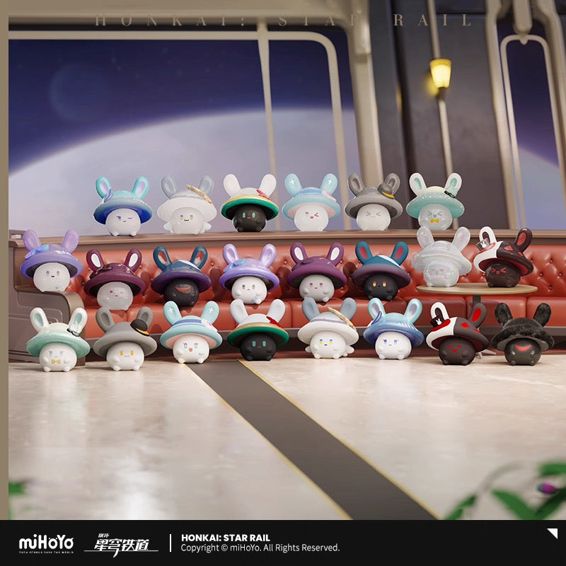 [PO] HSR Official Merch ✦ Mushroom Bunny Series | Mini Mushroom Bunny Figurines Blind Bags