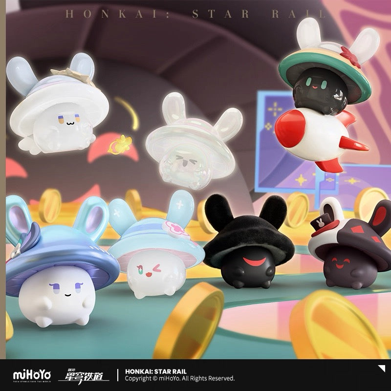 [PO] HSR Official Merch ✦ Mushroom Bunny Series | Mini Mushroom Bunny Figurines Blind Bags