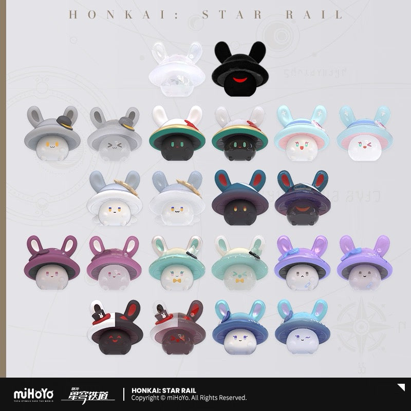 [PO] HSR Official Merch ✦ Mushroom Bunny Series | Mini Mushroom Bunny Figurines Blind Bags