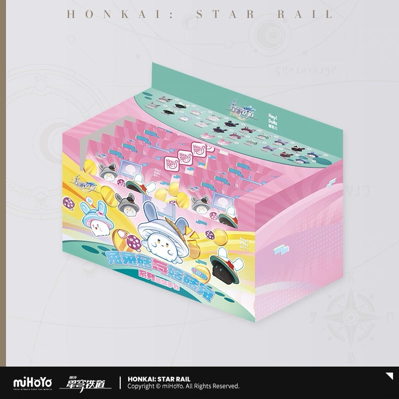 [PO] HSR Official Merch ✦ Mushroom Bunny Series | Mini Mushroom Bunny Figurines Blind Bags