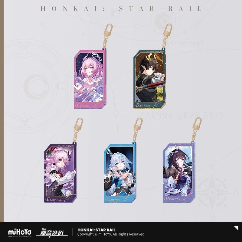 [PO] HSR Official Merch ✦ All-Stars Invite Series | Acrylic Quicksand Keychain