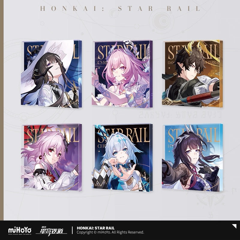 [PO] HSR Official Merch ✦ All-Stars Invite Series | Acrylic Block