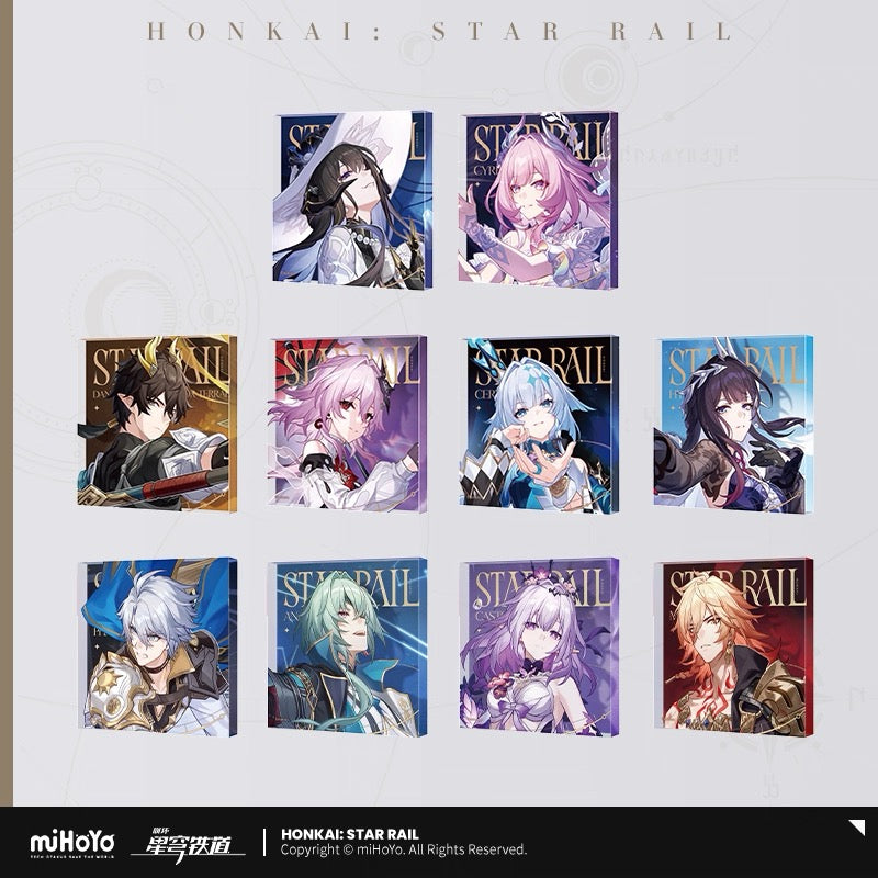 [PO] HSR Official Merch ✦ All-Stars Invite Series | Acrylic Block
