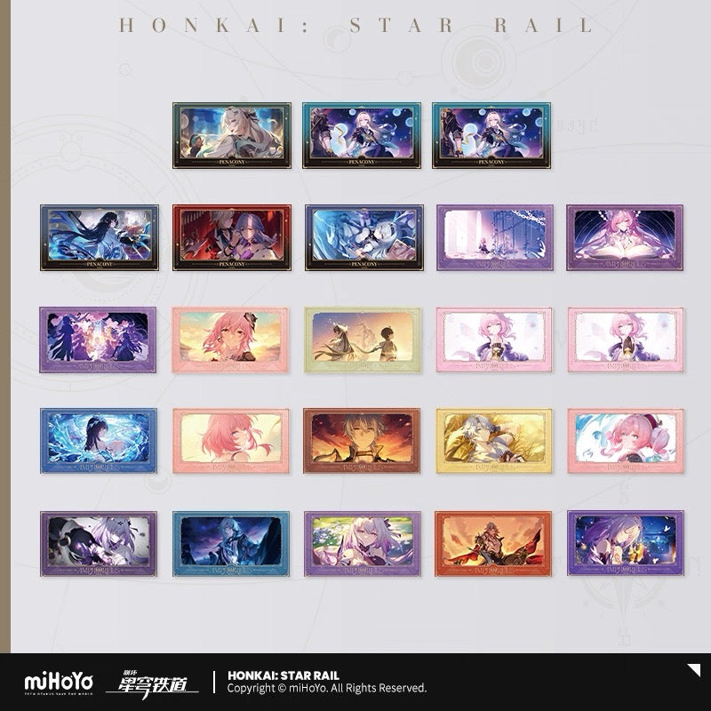 [PO] HSR Official Merch ✦ Memories Of Travelling With You Series | Film-Style Card