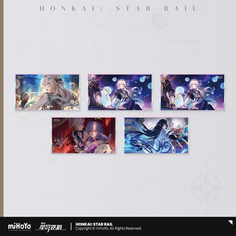 [PO] HSR Official Merch ✦ Memories Of Travelling With You Series | PET Shikishi
