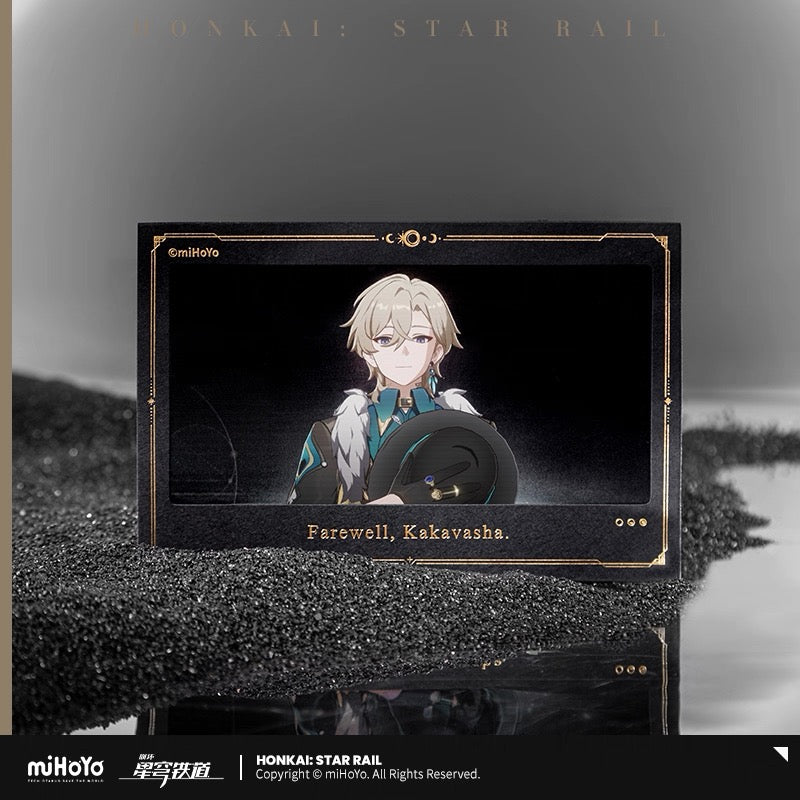 [PO] HSR Official Merch ✦ Memories Of Travelling With You Series | Lenticular Card