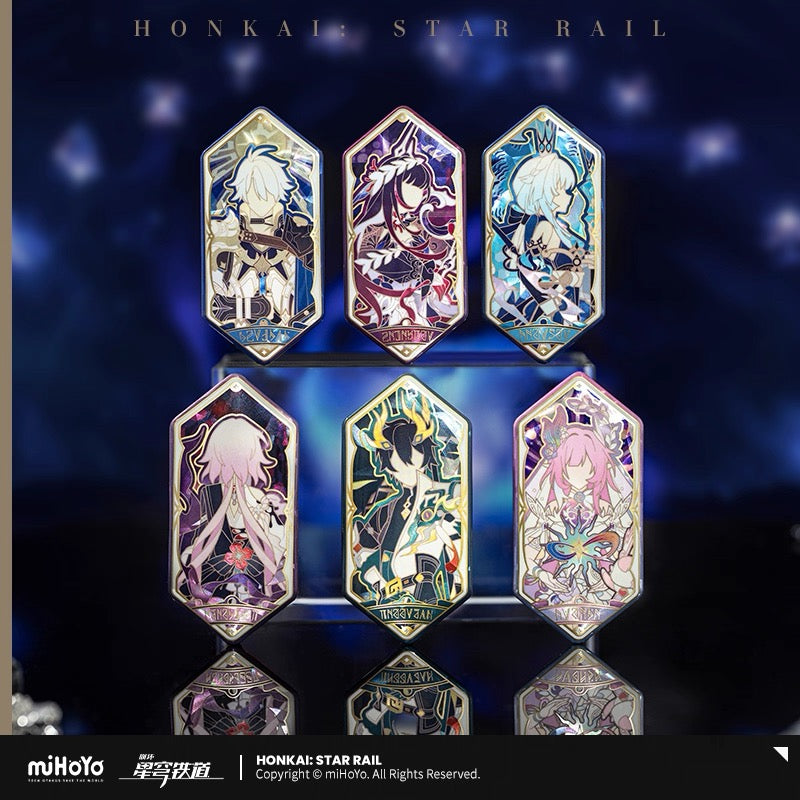 [PO] HSR Official Merch ✦ As I've Written Series | Tinplate Badge