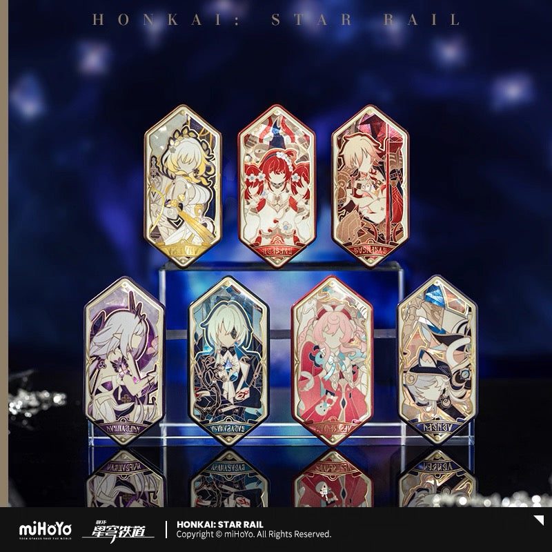 [PO] HSR Official Merch ✦ As I've Written Series | Tinplate Badge