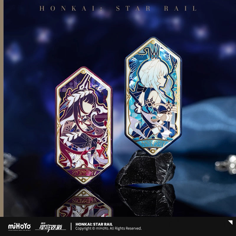 [PO] HSR Official Merch ✦ As I've Written Series | Tinplate Badge