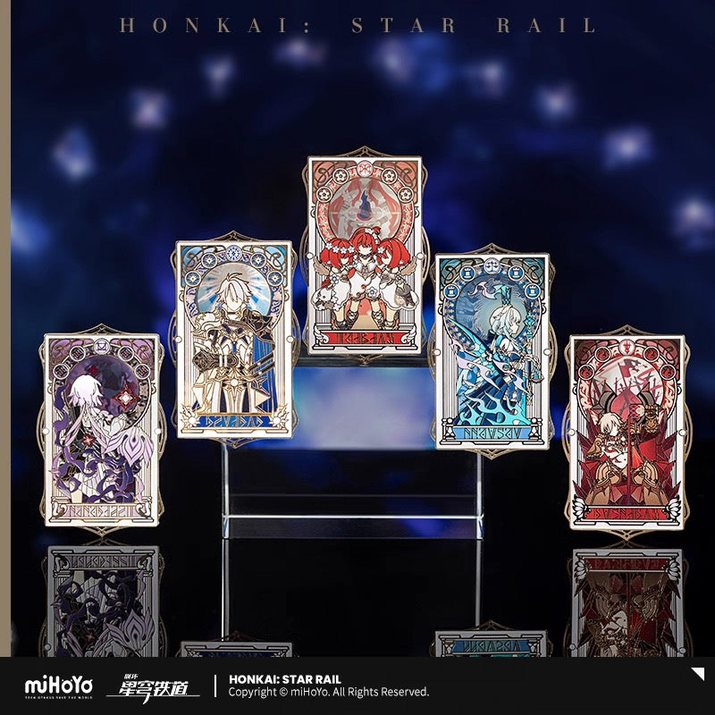 [PO] HSR Official Merch ✦ As I've Written Series | Metal Bookmark