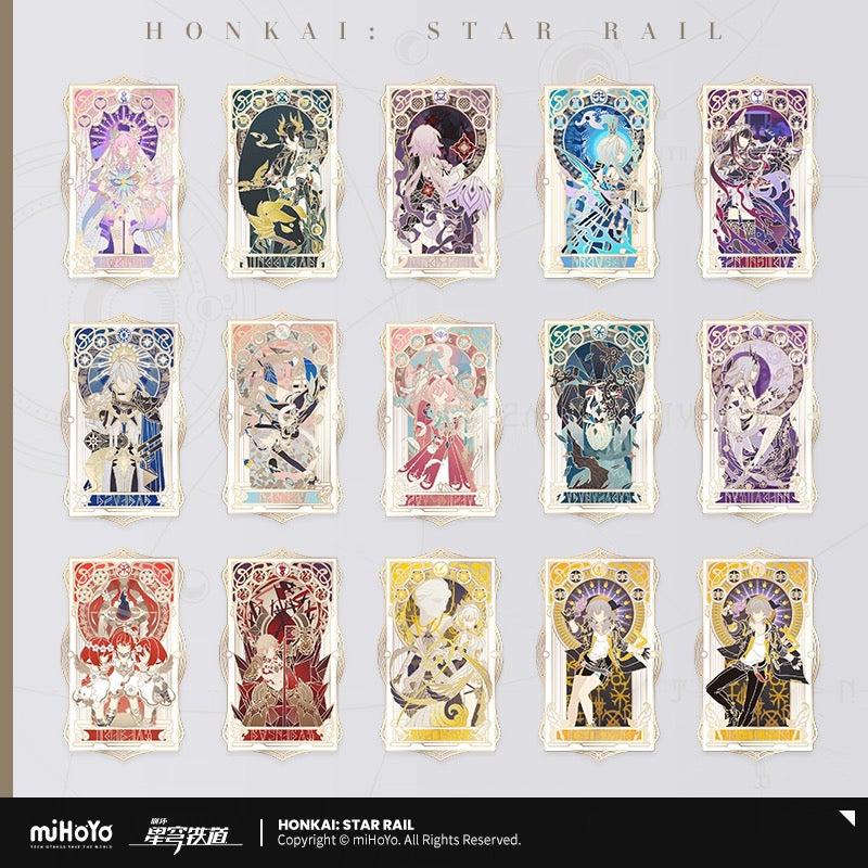 [PO] HSR Official Merch ✦ As I've Written Series | Metal Bookmark