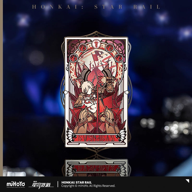 [PO] HSR Official Merch ✦ As I've Written Series | Metal Bookmark