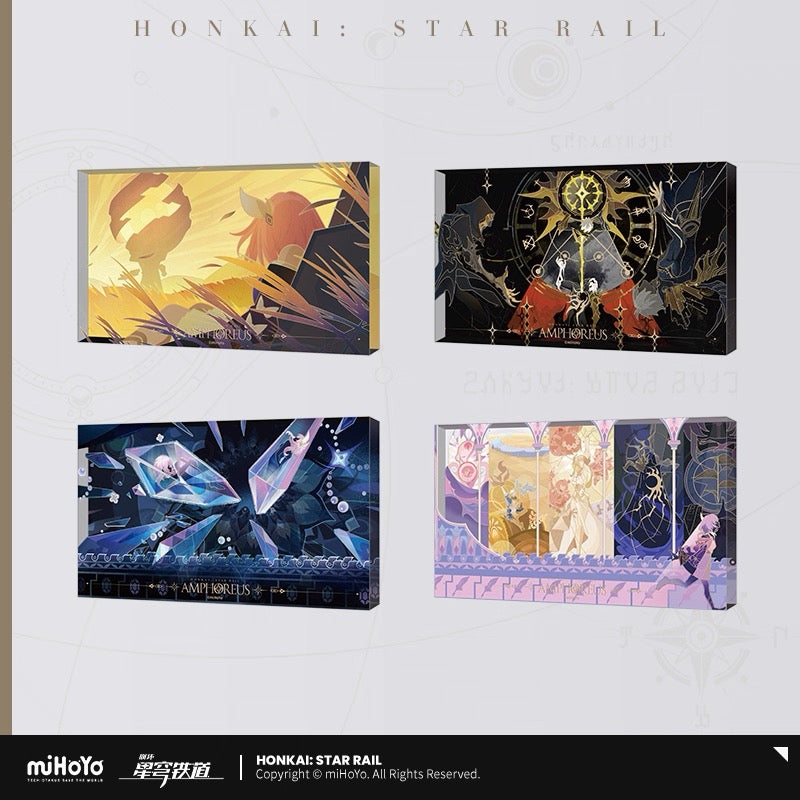 [PO] HSR Official Merch ✦ Re-Creation Scroll Series | Acrylic Block