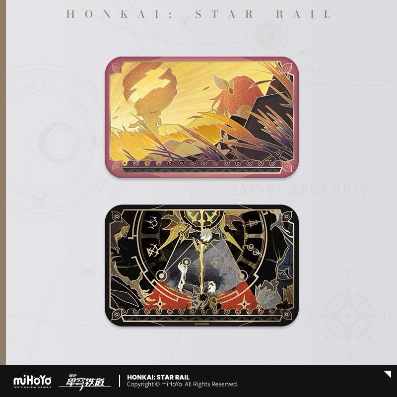 [PO] HSR Official Merch ✦ Re-Creation Scroll Series | Tinplate Badge