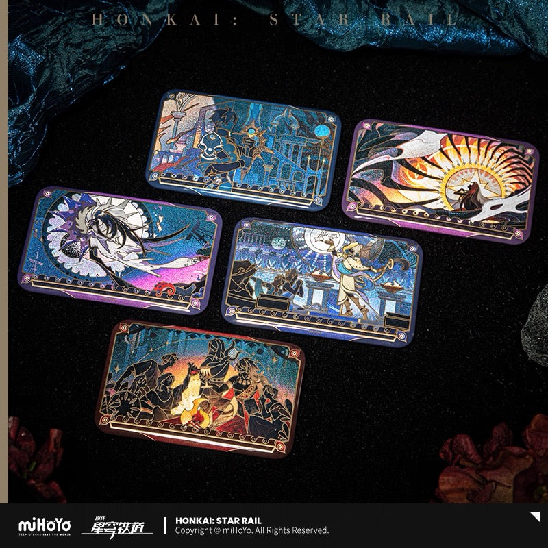 [PO] HSR Official Merch ✦ Re-Creation Scroll Series | Tinplate Badge