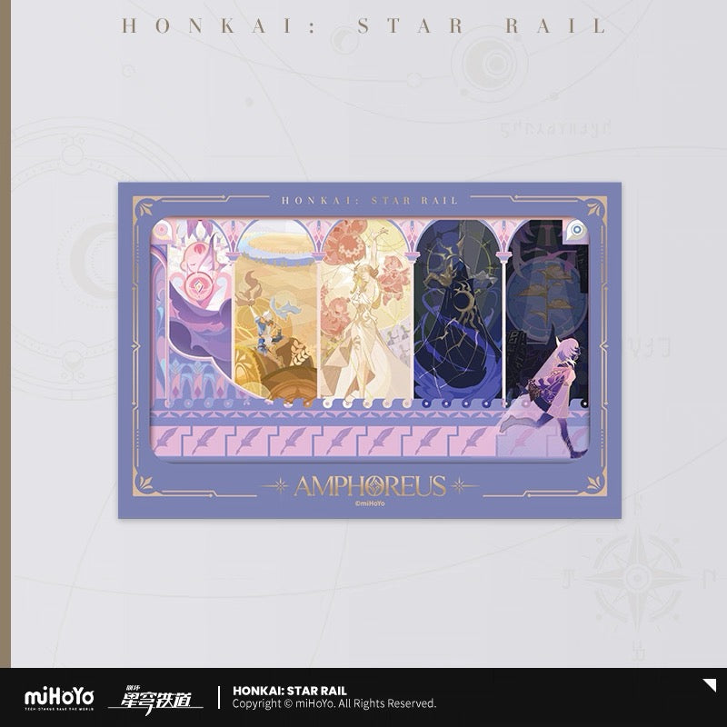 [PO] HSR Official Merch ✦ Re-Creation Scroll Series | Lenticular Collector Card: Traces Of Love